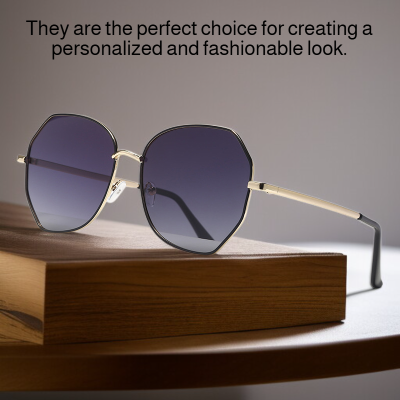 Oversized UV Protection Sunglasses for Women