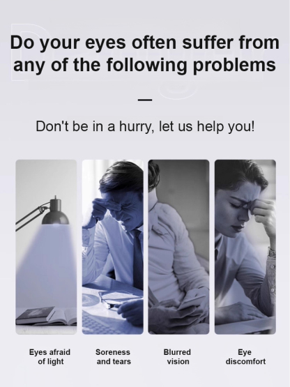 【15-day free trial】Retro fashion anti-blue light glasses【Autofocus, anti-blue light, anti-fatigue!】