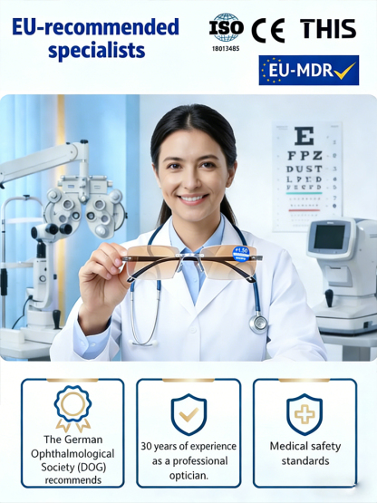 [Instant Perfect Vision] Advanced Restorative Reading Glasses