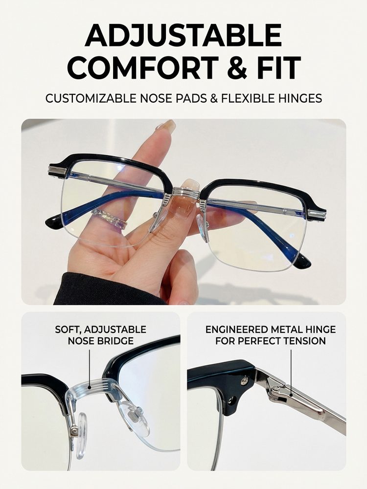 Fashion HD Anti-blue Light Reading Glasses【Buy 1 Get 1 Free for a limited time!】