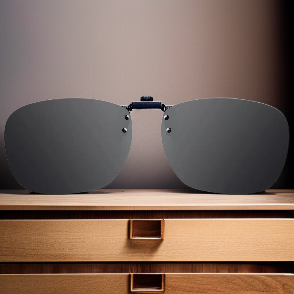 Polarized Clip-On Sunglasses