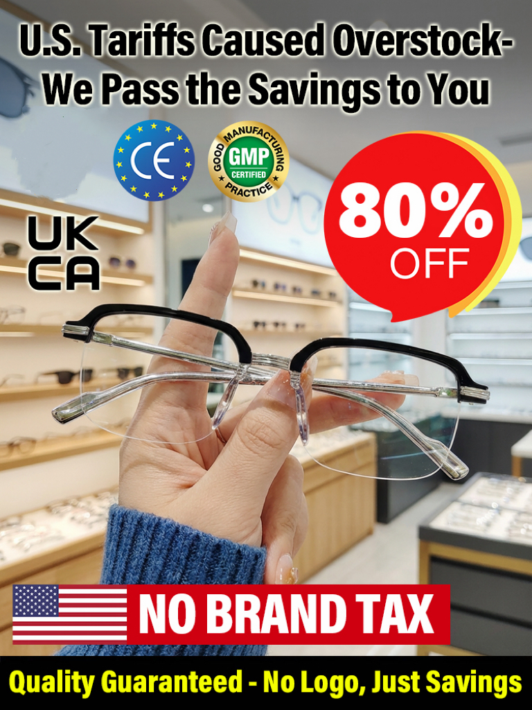 Fashion HD Anti-blue Light Reading Glasses【Buy 1 Get 1 Free for a limited time!】