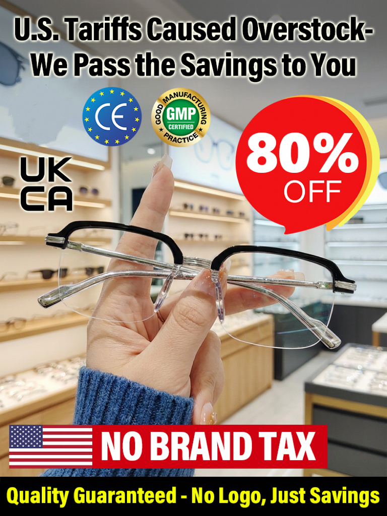 Fashion HD Anti-blue Light Reading Glasses【Buy 1 Get 1 Free for a limited time!】
