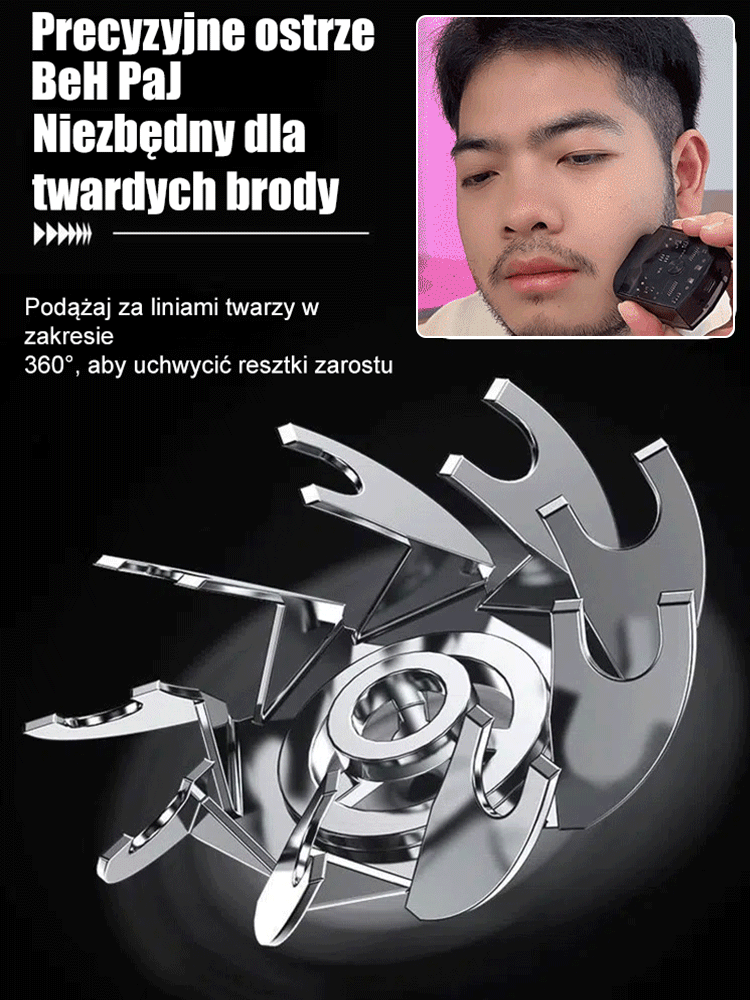 Maszynka do golenia Twin Engine Trend Mecha Razor【Najniższe ceny online, oferta ograniczona czasowo, limitowane ilości, nie przegap!】