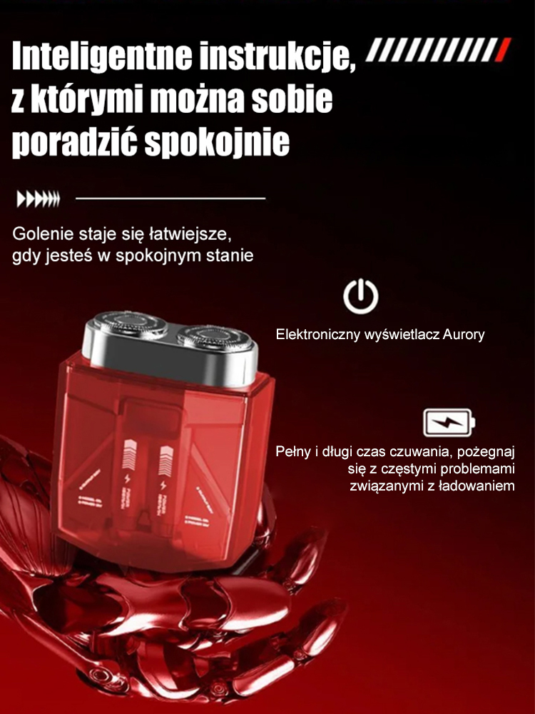 Maszynka do golenia Twin Engine Trend Mecha Razor【Najniższe ceny online, oferta ograniczona czasowo, limitowane ilości, nie przegap!】