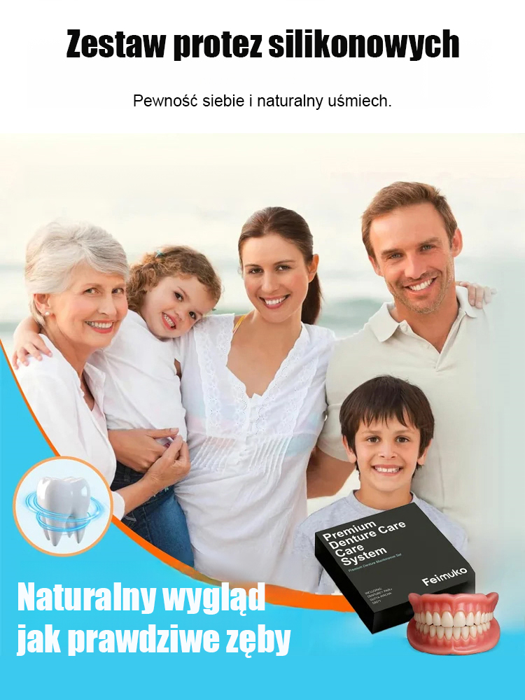 Zestaw dekoracyjny protez wygodne dopasowanie.
