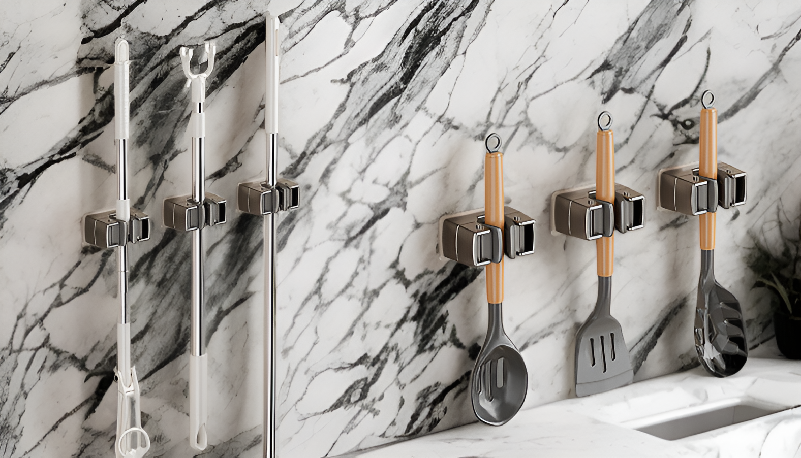 Łatwy montaż klipsa do mopa bez wiercenia