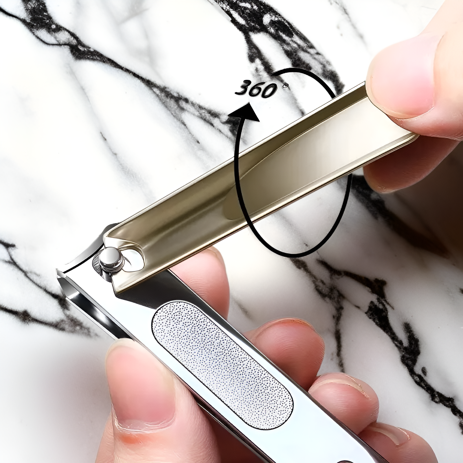 Wytrzymałe obcinacze do paznokci do manicure i pedicure