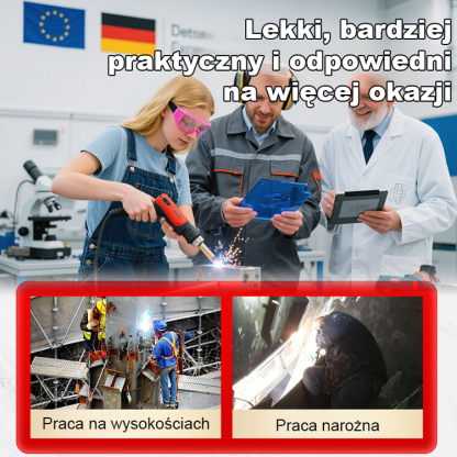 🔧 Niemiecka ręczna spawarka laserowa wreszcie wraca na rynek! 📌 Charakteryzuje się ultrawysokim napięciem 2000 W, co umożliwia precyzyjne spawanie w zaledwie 0,1 sekundy, zwiększając wydajność nawet o 500%.