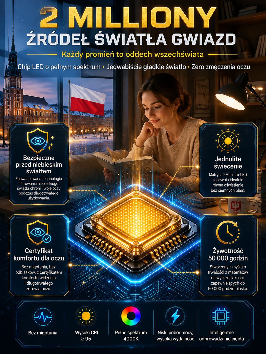 Hity Cenowe! Immersyjny projektor 2w1 zmienia pokój w bajkowy świat!