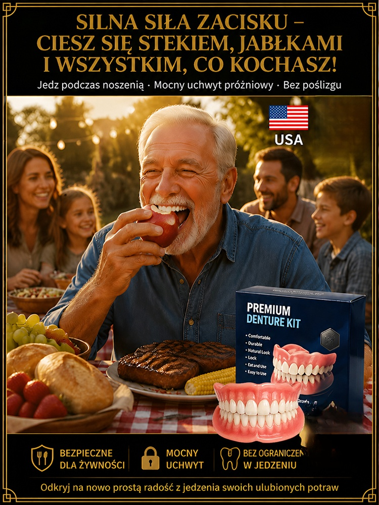 🦷Promocja -50%! Nakładka Stomatologiczna Zapewnia Natychmiastowy Piękny Uśmiech!