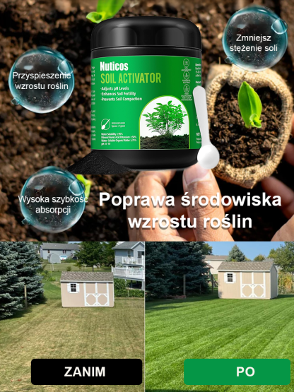 Aktywator składników odżywczych gleby – można go ożywić nawet po śmierci