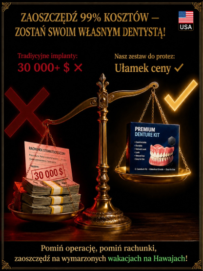 🦷Promocja -50%! Nakładka Stomatologiczna Zapewnia Natychmiastowy Piękny Uśmiech!