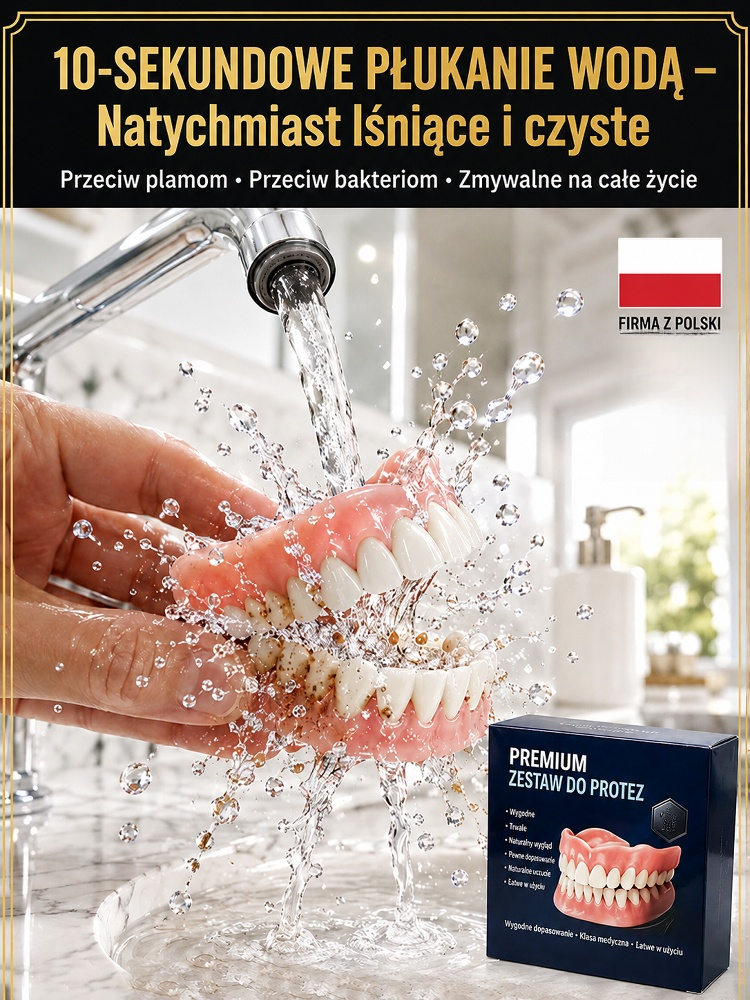 🦷Promocja -50%! Nakładka Stomatologiczna Zapewnia Natychmiastowy Piękny Uśmiech!