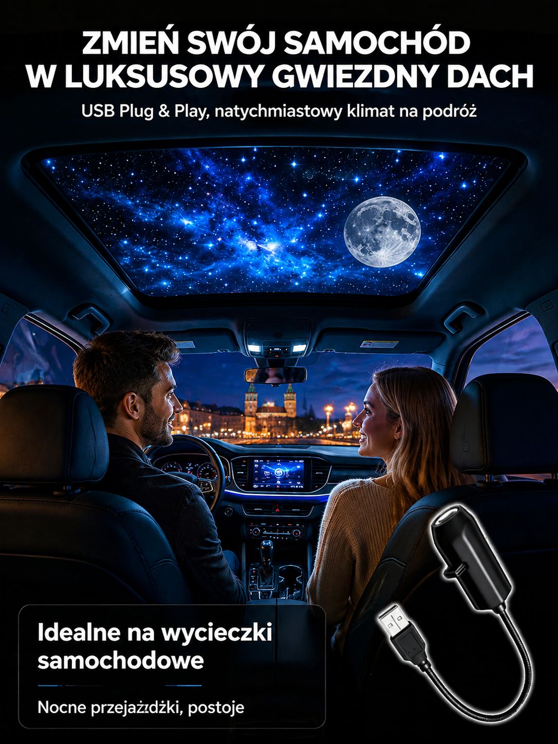 Hity Cenowe! Immersyjny projektor 2w1 zmienia pokój w bajkowy świat!