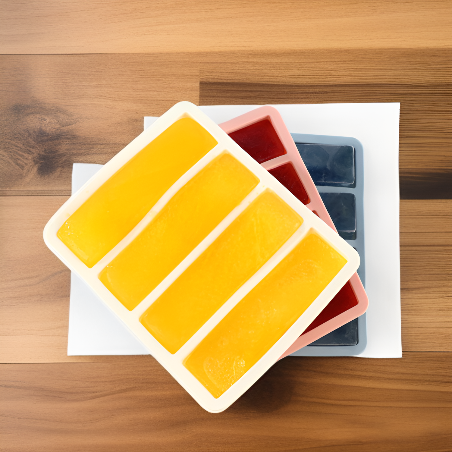 Wielokrotnego użytku silikonowa forma do lodu