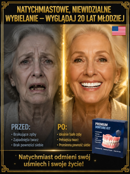 🦷Promocja -50%! Nakładka Stomatologiczna Zapewnia Natychmiastowy Piękny Uśmiech!