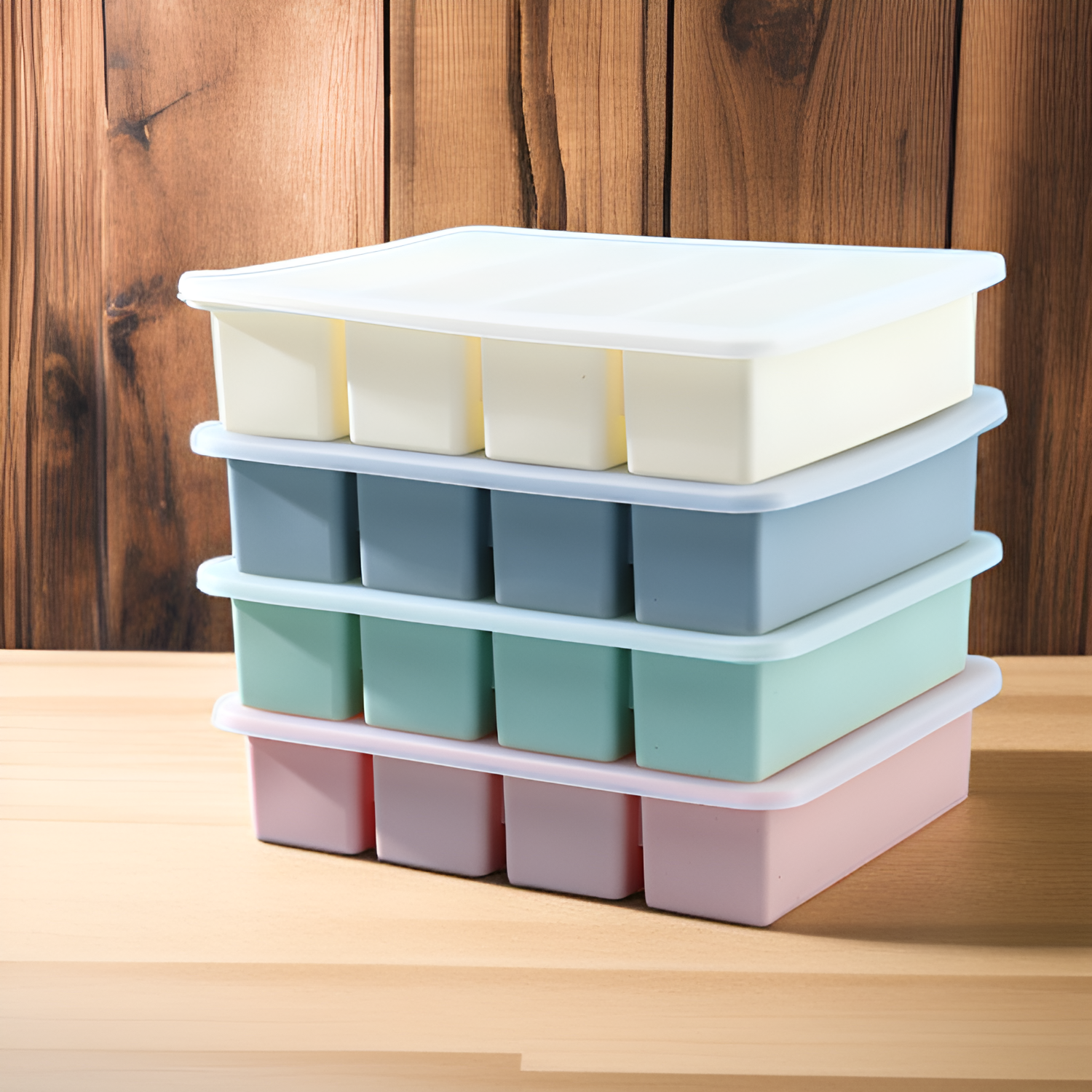 Łatwe wyjmowanie lodu z formy silikonowej