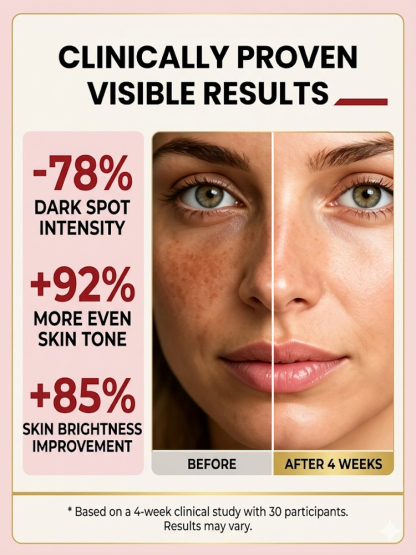 【3 in 1】Whitening, Anti-Blemish and Anti-Wrinkle Essence【See visible results in just 5 days!】【💯We Promise: If Ineffective, We Offer a 10x Refund!💯】