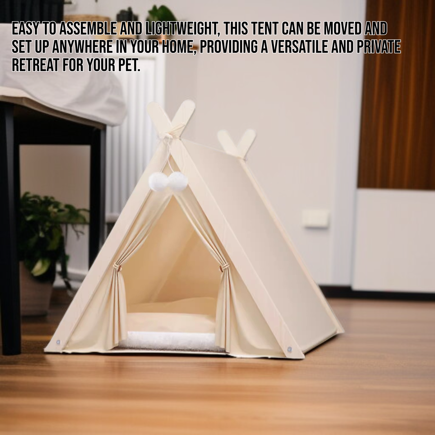 Universal four seasons pet tent for cats and dogs