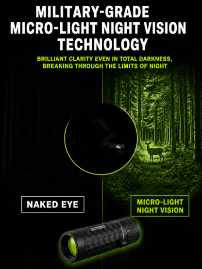 【Watch what you want, anytime, anywhere!】High Magnification Night Vision Monocular，Sold globally in over 120 countries, with cumulative sales exceeding one million units and over 50,000 genuine user reviews boasting a 98% positive rating.