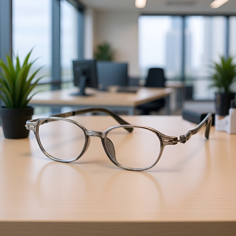 Comfortable lightweight reading glasses with blue light filter