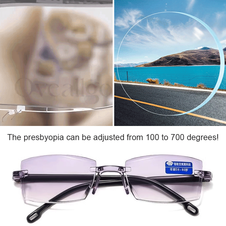 Smart Futuristic Technology Radiation Resistant Reading Glasses