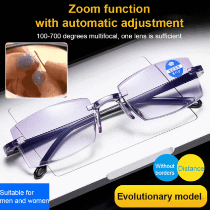 Smart Futuristic Technology Radiation Resistant Reading Glasses