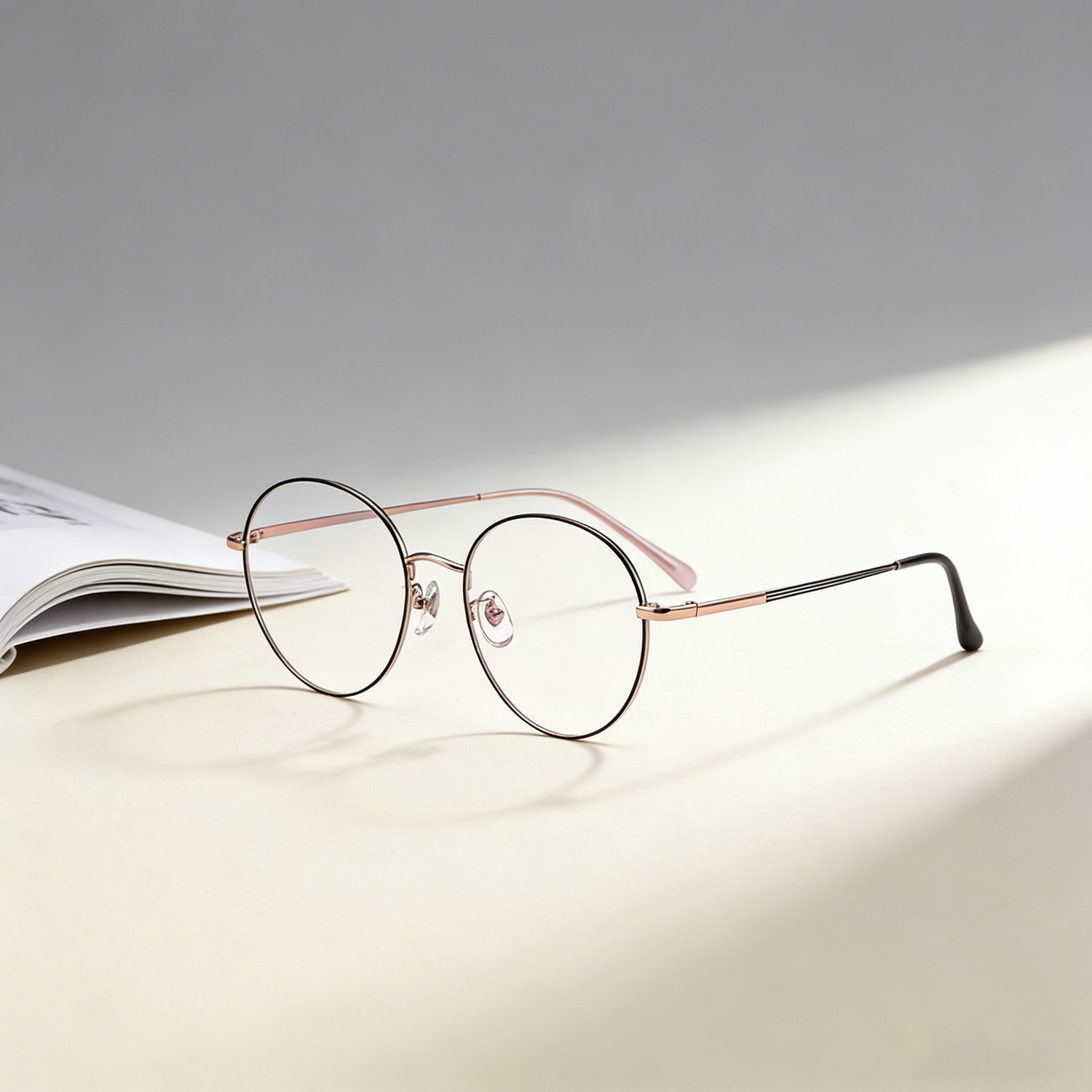 Modern ultra light eyeglasses for women