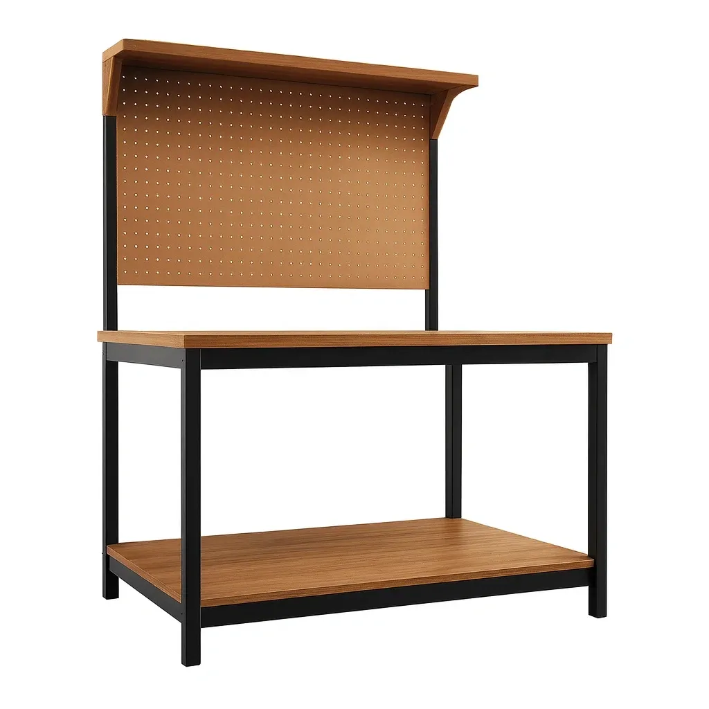 Établi avec panneau perforé-Mobinni