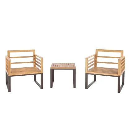 Ensemble de détente en bois et métal-Mobinni