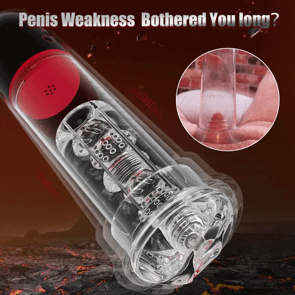 🔥2026 New Vacuum Therapy Penis Trainer - 2-in-1 - MachoMan™