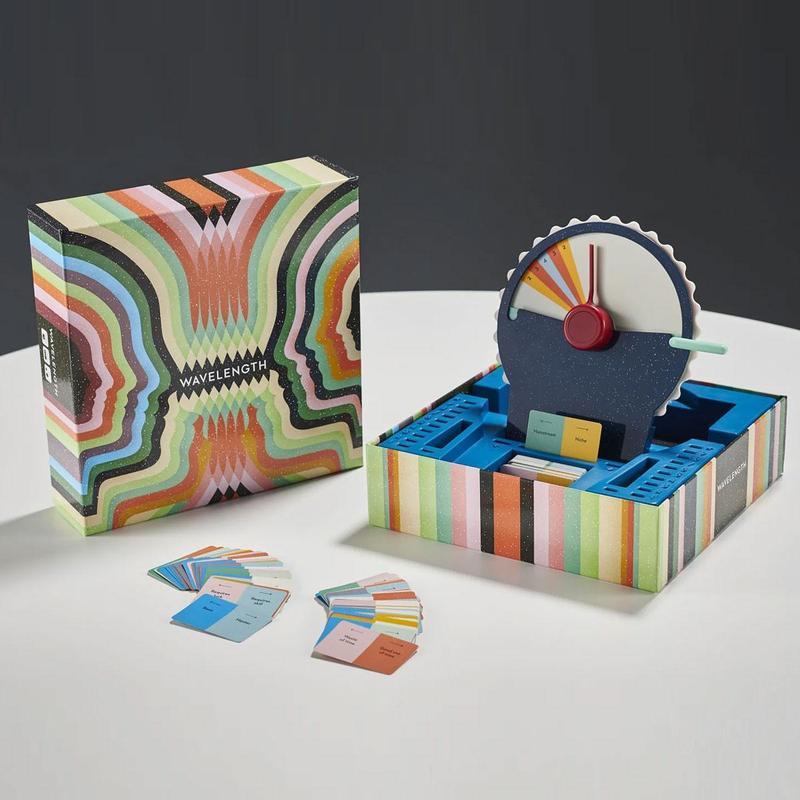 Wavelength Party Game – Ultimate Mind-Reading Challenge for Family & Friends, Fun Interactive Board Game for Parties & Game Nights