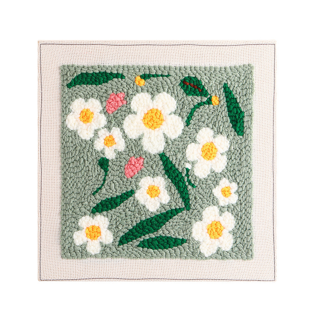 【Free Tool Kit Included】Brand-New Best-Selling Floral DIY Embroidery Kit — Comes with Free Embroidery Tutorials