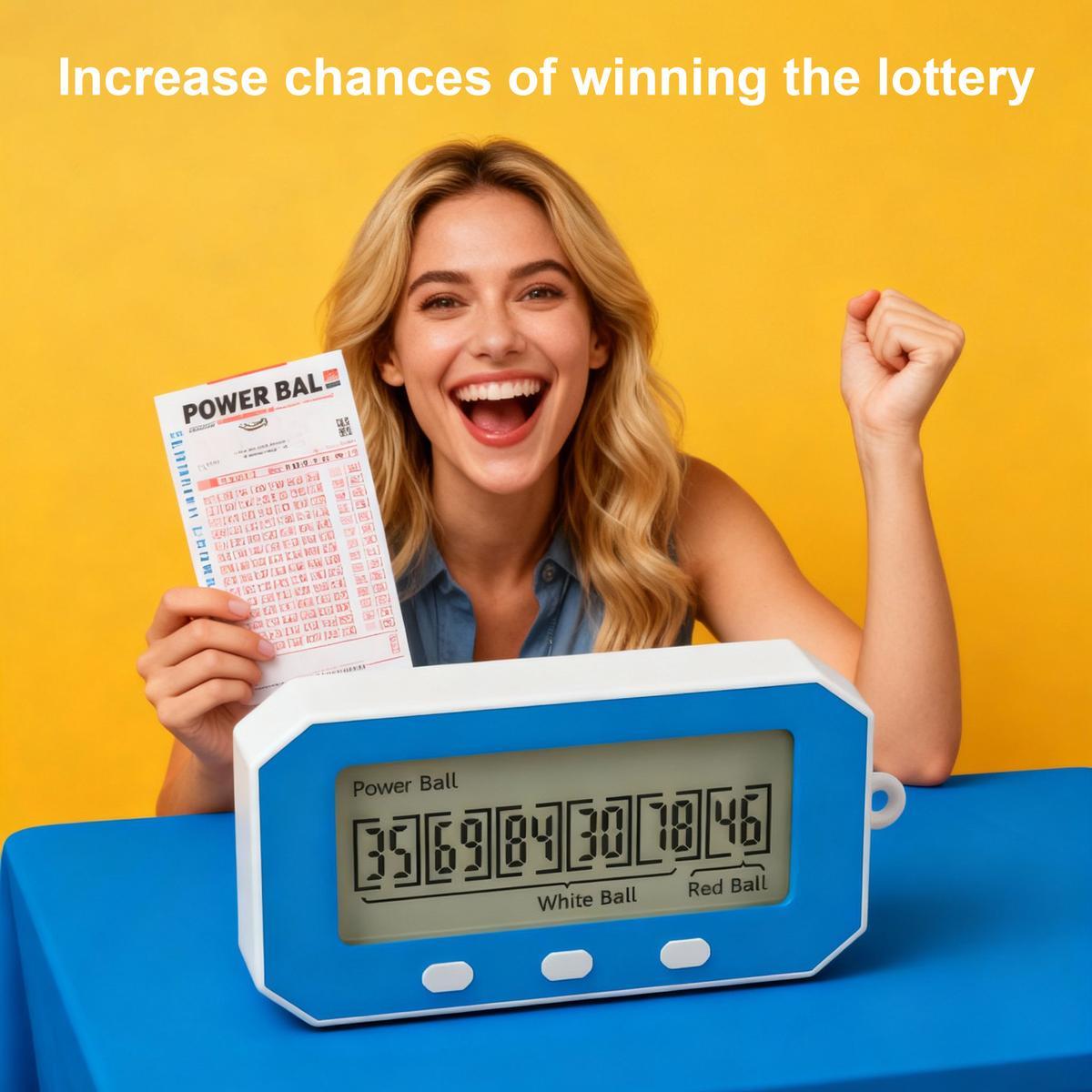 Lottery Number Picker, AI Smart Lottery Toy, Number Selector