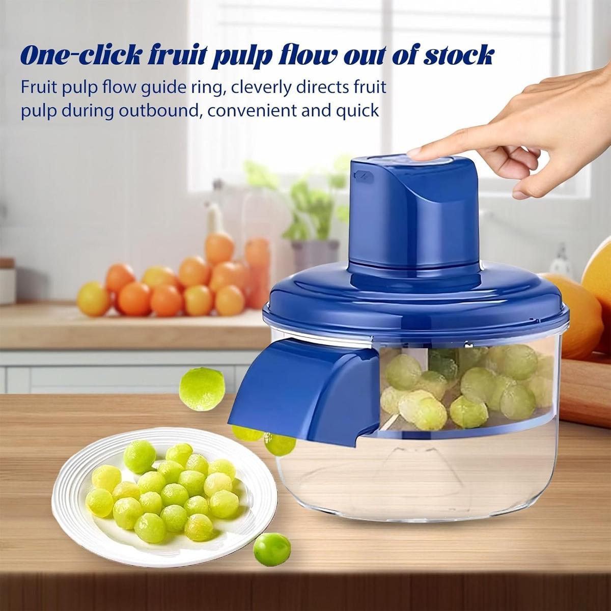 Latest Automatic Electric Fruit Peeler| Peeling Tool for Small Fruits, Garlic, Cherries, and Tomatoes