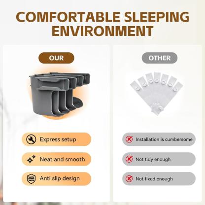 Bed Sheet Holders, Fits Any Mattress Size, Keeps Sheets Secure (4pcs)