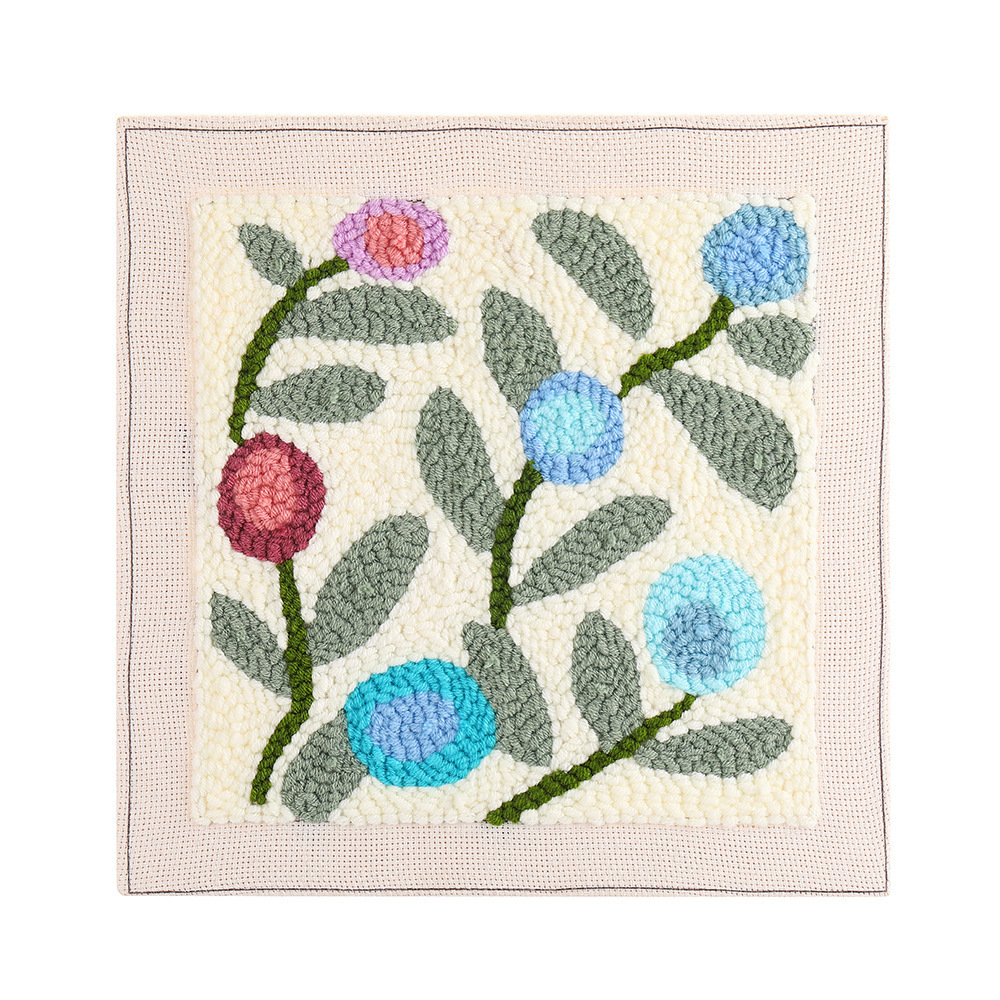 【Free Tool Kit Included】Brand-New Best-Selling Floral DIY Embroidery Kit — Comes with Free Embroidery Tutorials