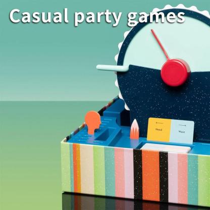 Wavelength Party Game – Ultimate Mind-Reading Challenge for Family & Friends, Fun Interactive Board Game for Parties & Game Nights