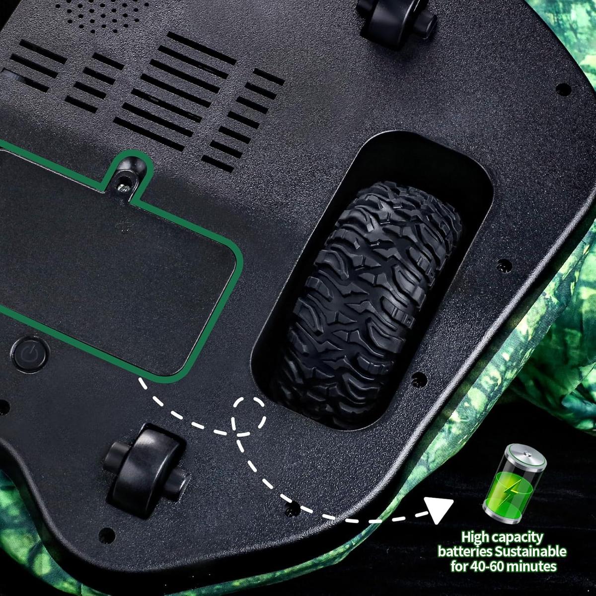 2.4GHZ Remote Control Inflatable Dinosaur Toy, Electric Toy Dinosaur with 360°Rotation and Sound Effects,Rechargeable Walking Dinosaur Toy, Birthday Gifts for Boys Kids Age 6-8 8-12