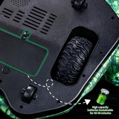 2.4GHZ Remote Control Inflatable Dinosaur Toy, Electric Toy Dinosaur with 360°Rotation and Sound Effects,Rechargeable Walking Dinosaur Toy, Birthday Gifts for Boys Kids Age 6-8 8-12