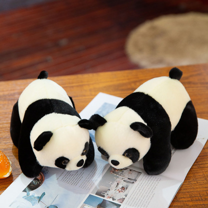 Cute panda plush toy