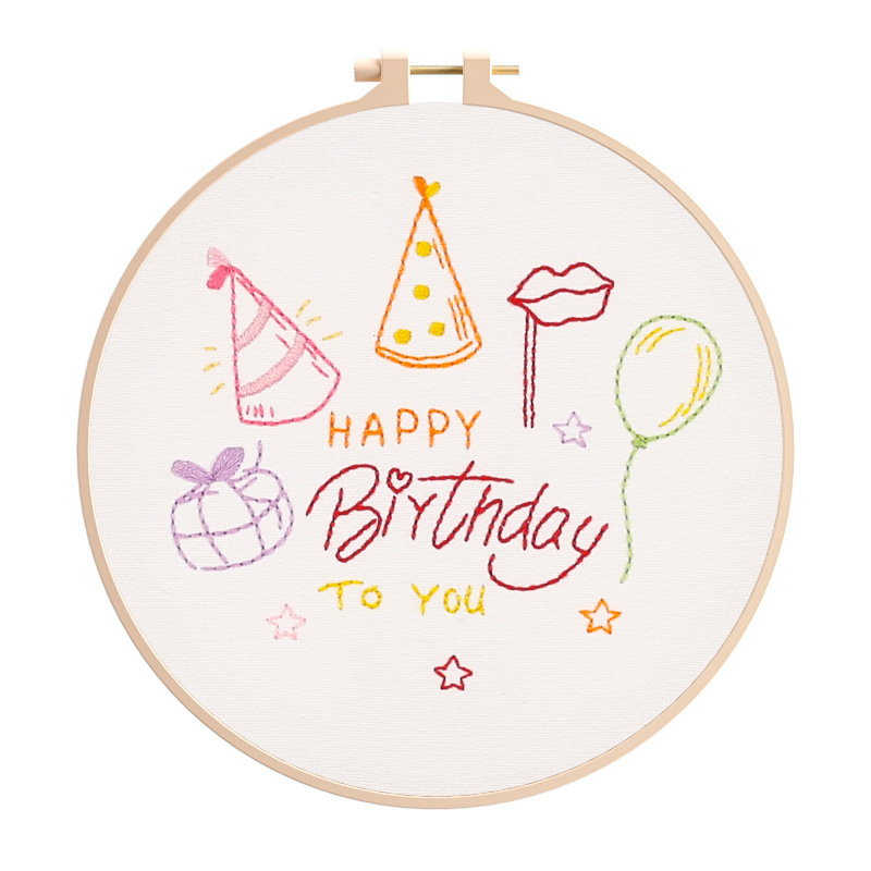 Valentine’s Day Gift – DIY Animal Embroidery Kit, Hand-Stitch a Meaningful Gift, Show Your Love with a Thoughtful Handmade Keepsake