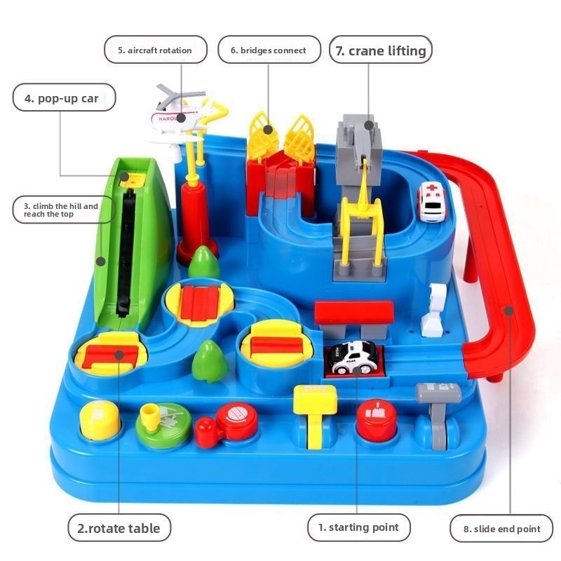 5-Piece Car Adventure Challenge Set