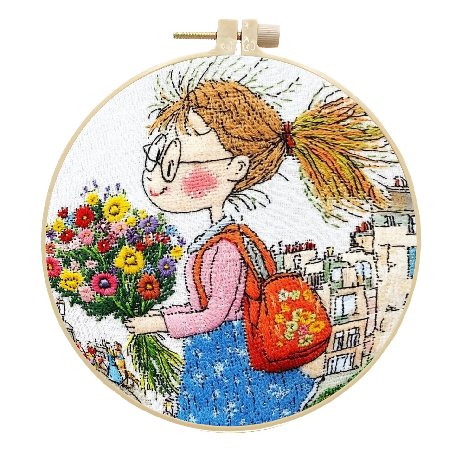 Couples DIY Embroidery Kit – Perfect Gift for Couples, Includes Tool Kit & Tutorials, Easy to Use