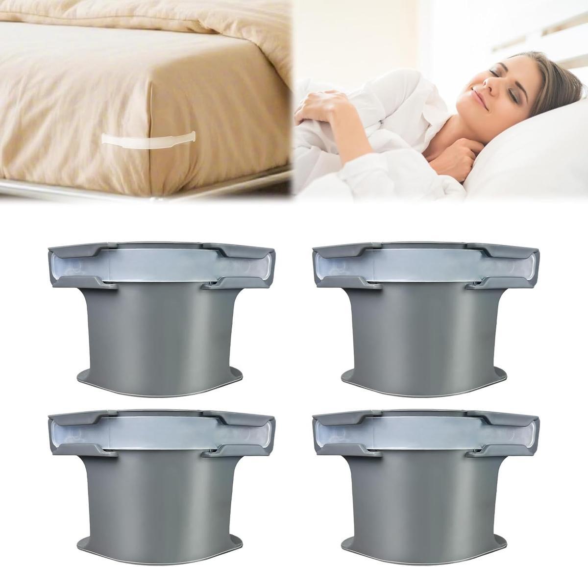 Bed Sheet Holders, Fits Any Mattress Size, Keeps Sheets Secure (4pcs)