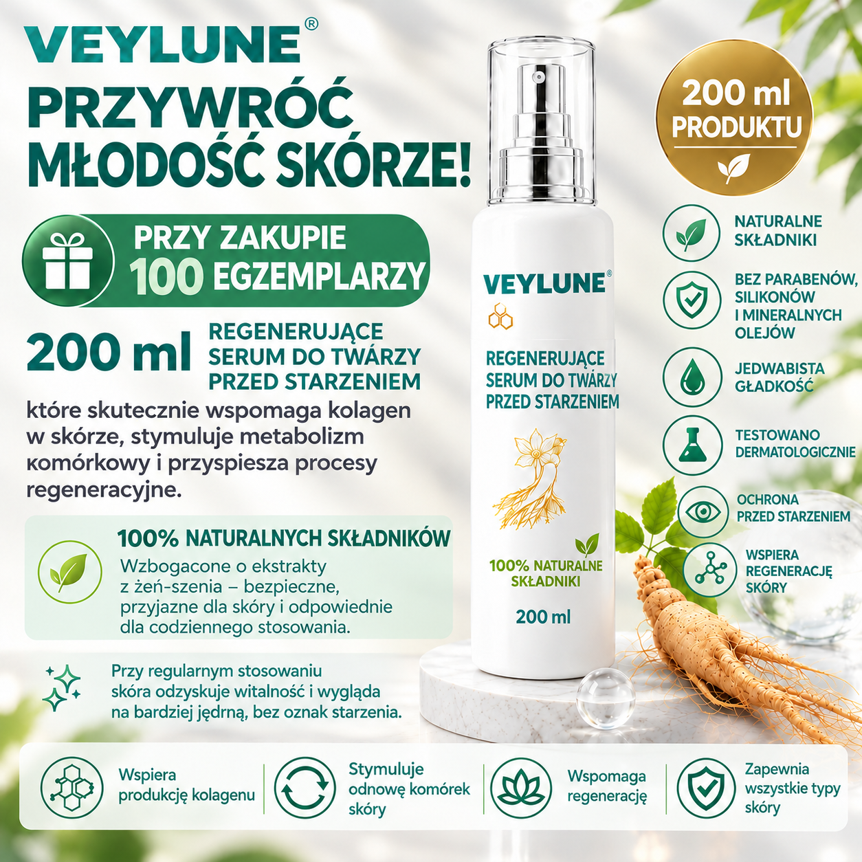 ✨VEYLUNE 2026 – Wielofunkcyjne urządzenie do pielęgnacji skóry w formie długopisu. Profesjonalne rozwiązanie na niedoskonałości skóry. Nieinwazyjna technologia dla promiennej cery. Wyprodukowano w USA.✨