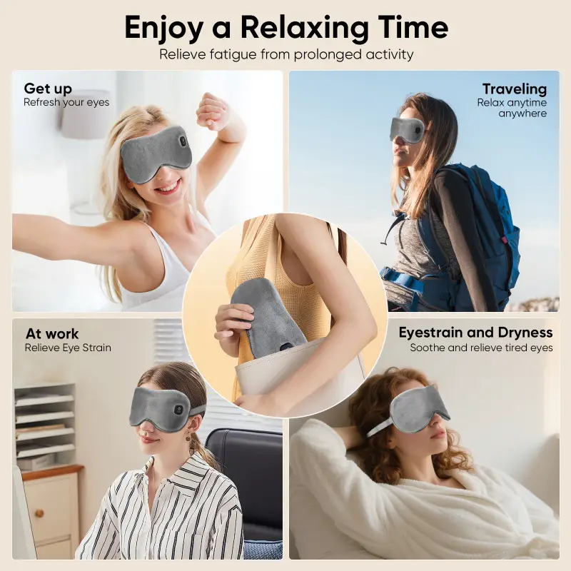 Podgrzewana maska ​​na oczy - Bezprzewodowa podgrzewana maska ​​na oczy