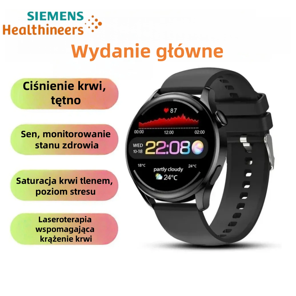 ✨ Wejdź w erę AI ze smartwatchem Siemens – Twój osobisty przewodnik po zdrowiu i przyszłości! 💎