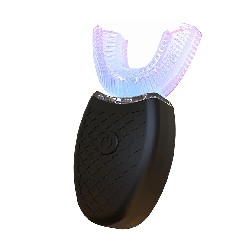✨Elektryczna szczoteczka do zębów w kształcie litery U |. Technologia soniczna 💨+ Oświetlenie LED 💡 |. Głębokie czyszczenie 360° 🦷 |. 3 tryby wybielania ✨ |. Możliwość ładowania🔋 i możliwość prania💧 |